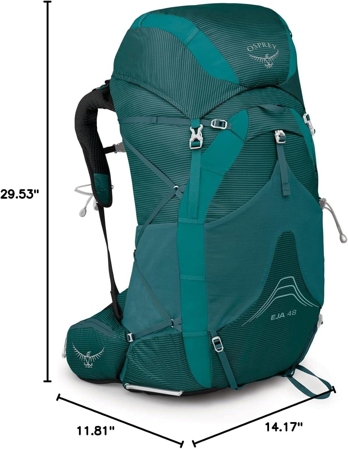 imageOsprey Eja 48 Womens Ultralight Backpacking BackpackDeep Teal
