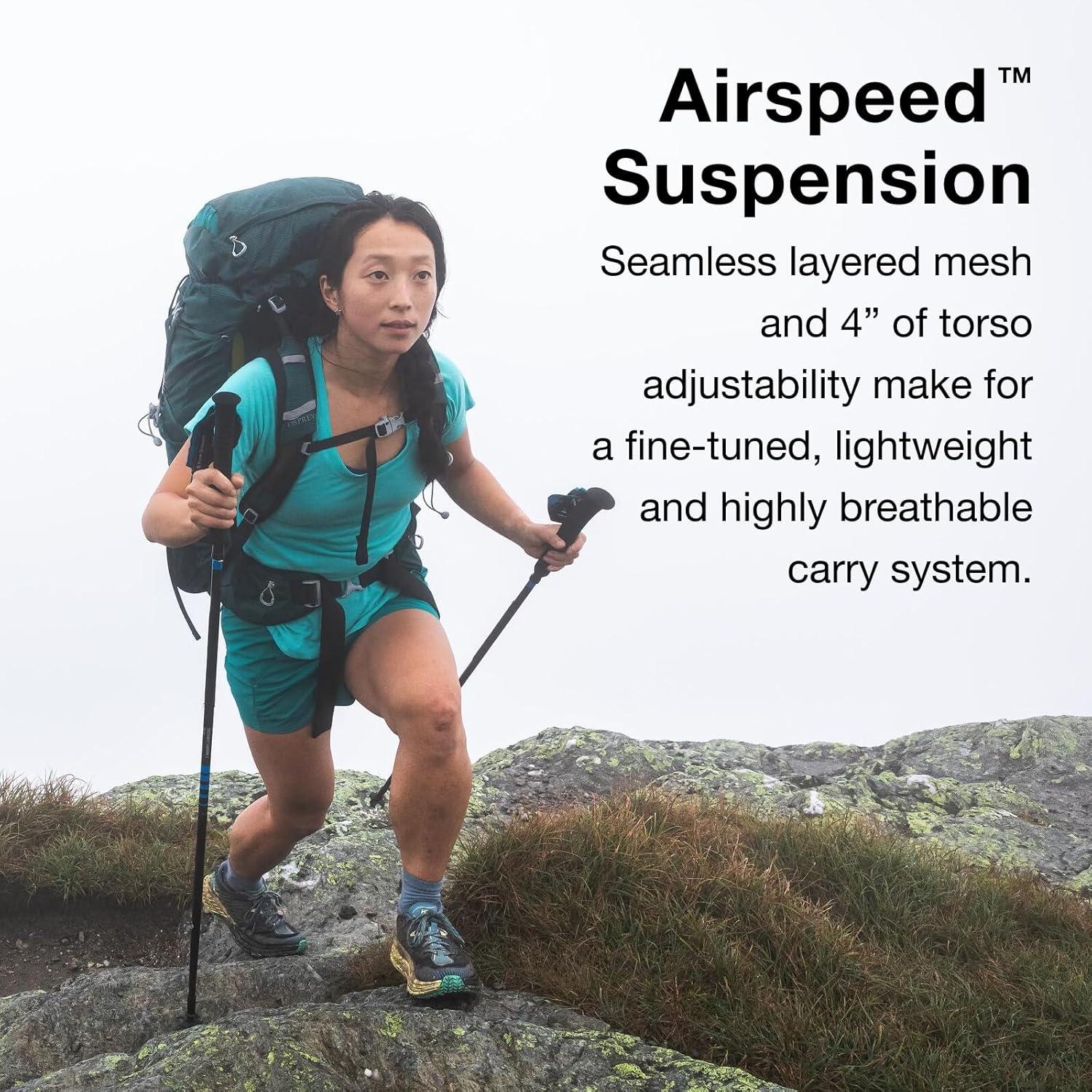 imageOsprey Eja 48 Womens Ultralight Backpacking BackpackPurple Dusk