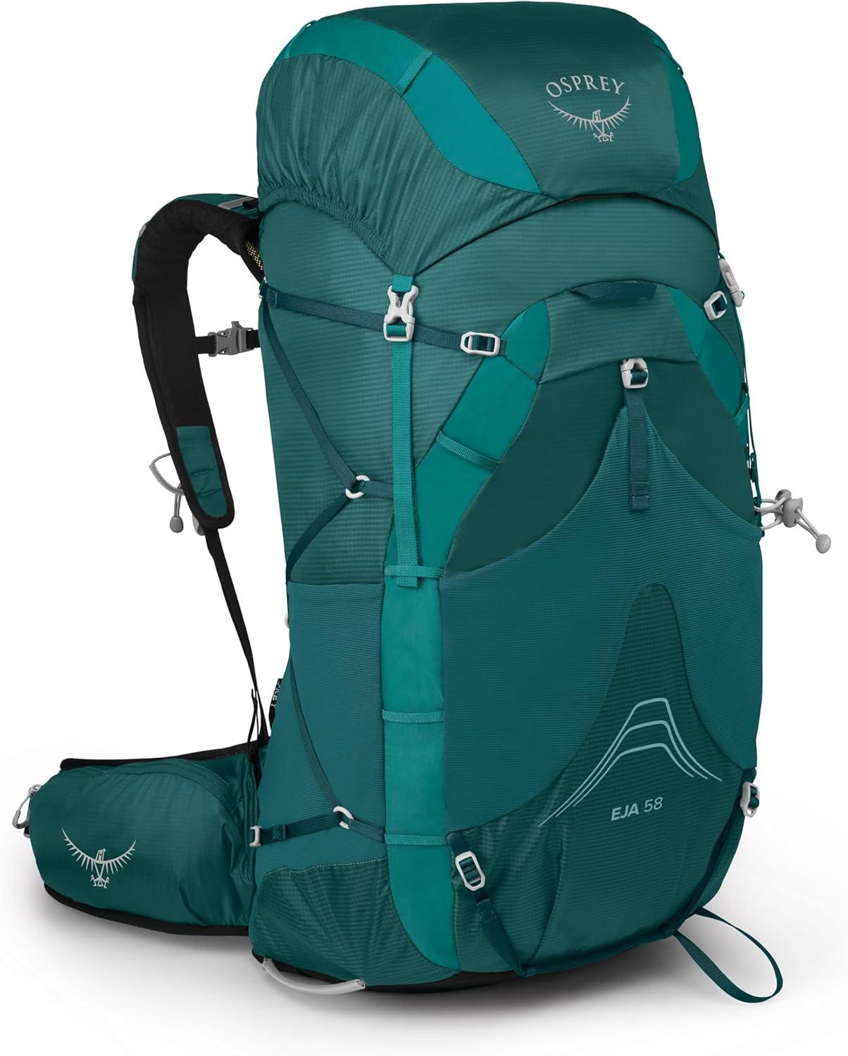 imageOsprey Eja 58 Womens Ultralight Backpacking BackpackDeep Teal