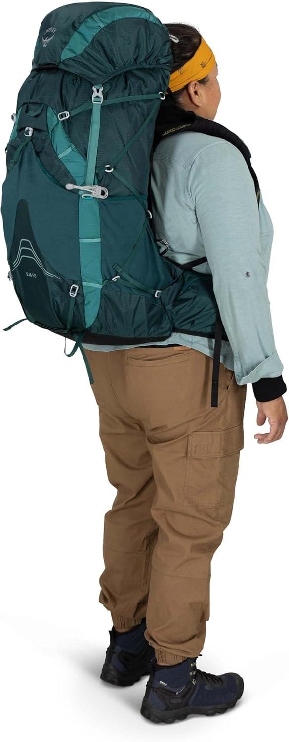 imageOsprey Eja 58 Womens Ultralight Backpacking BackpackDeep Teal