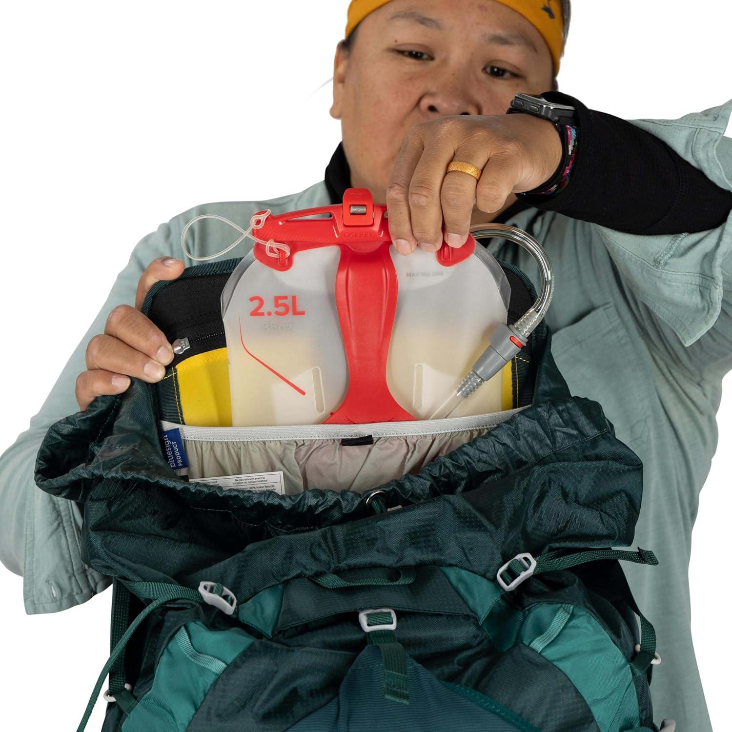 imageOsprey Eja 58 Womens Ultralight Backpacking BackpackDeep Teal