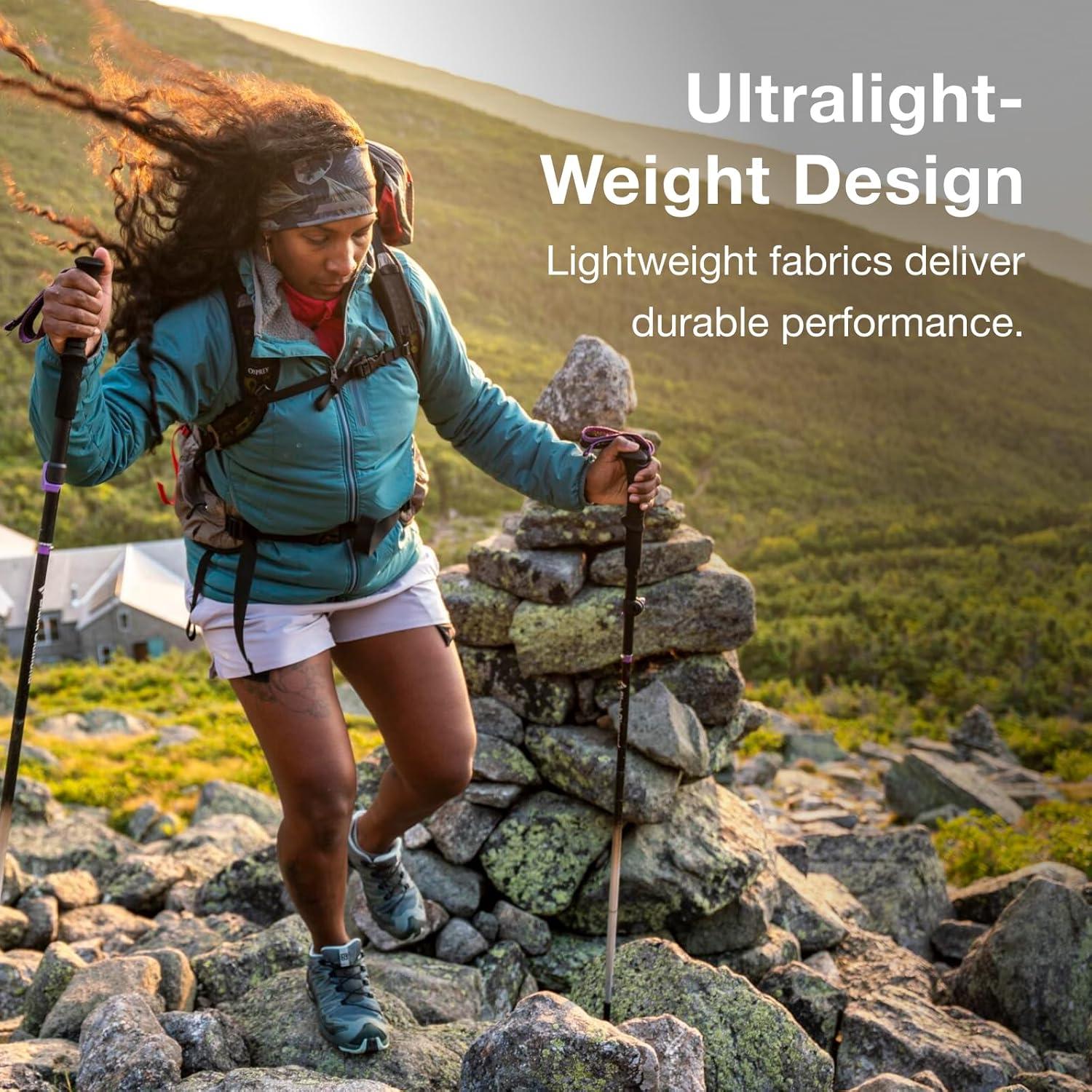 imageOsprey Eja Pro 55L Womens Backpacking Backpack Dale GreyPoinsettia Red WMLWXSS