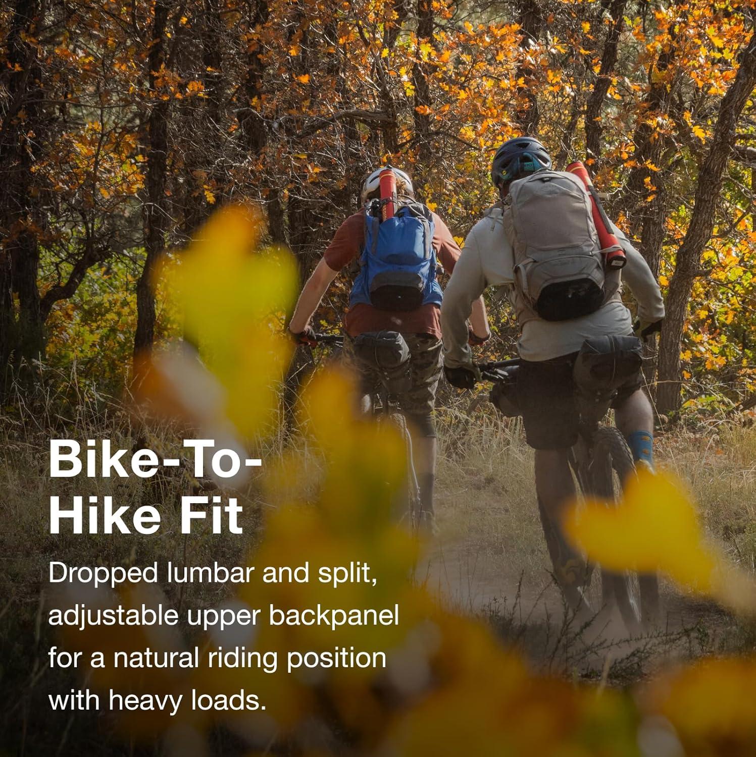 imageOsprey Escapist 20L Biking Backpack Black MediumLargeTan Concrete