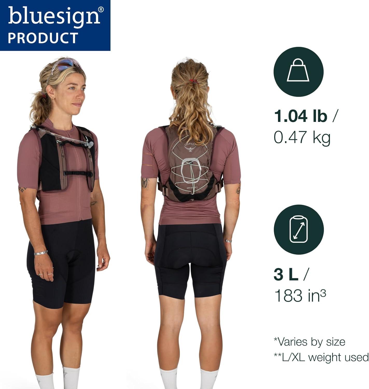 imageOsprey Escapist Velocity 3L Bike Vest Hydration Backpack with Hydrualics ReservoirBlack
