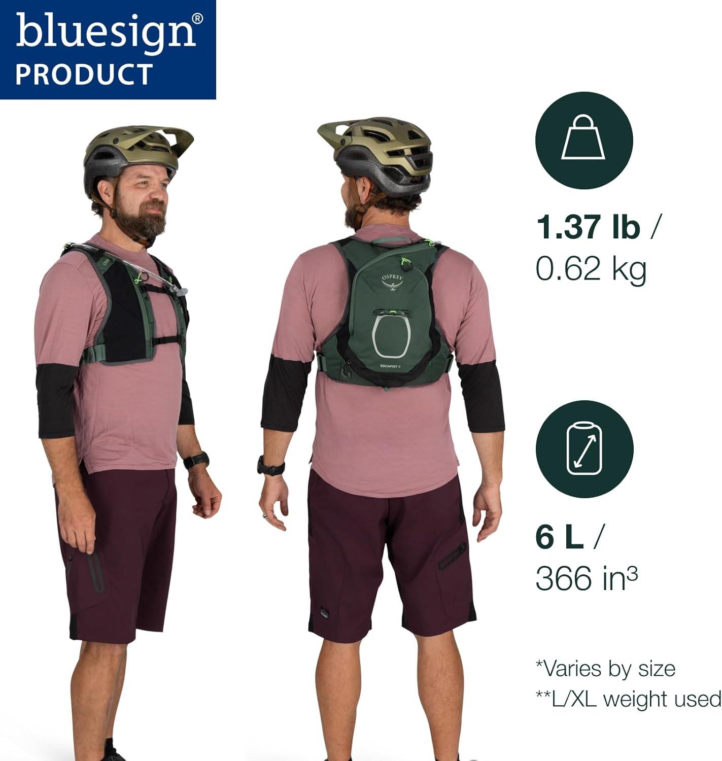 imageOsprey Escapist Velocity 6L Bike Vest Hydration Backpack with Hydrualics ReservoirBlack