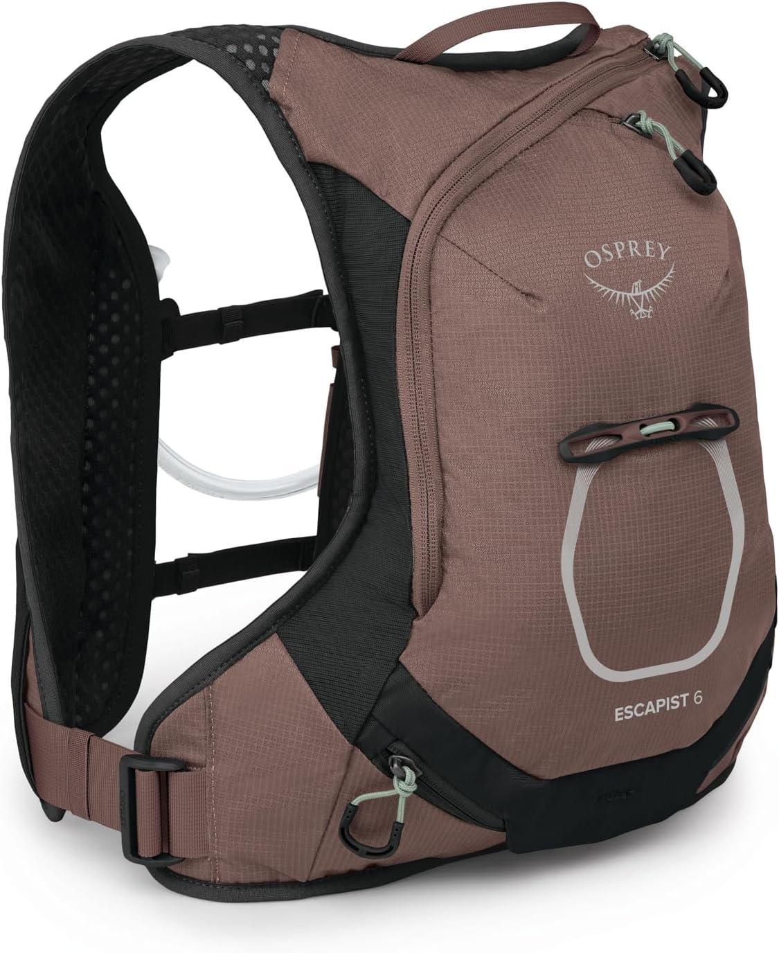 imageOsprey Escapist Velocity 6L Bike Vest Hydration Backpack with Hydrualics ReservoirMagma Brown