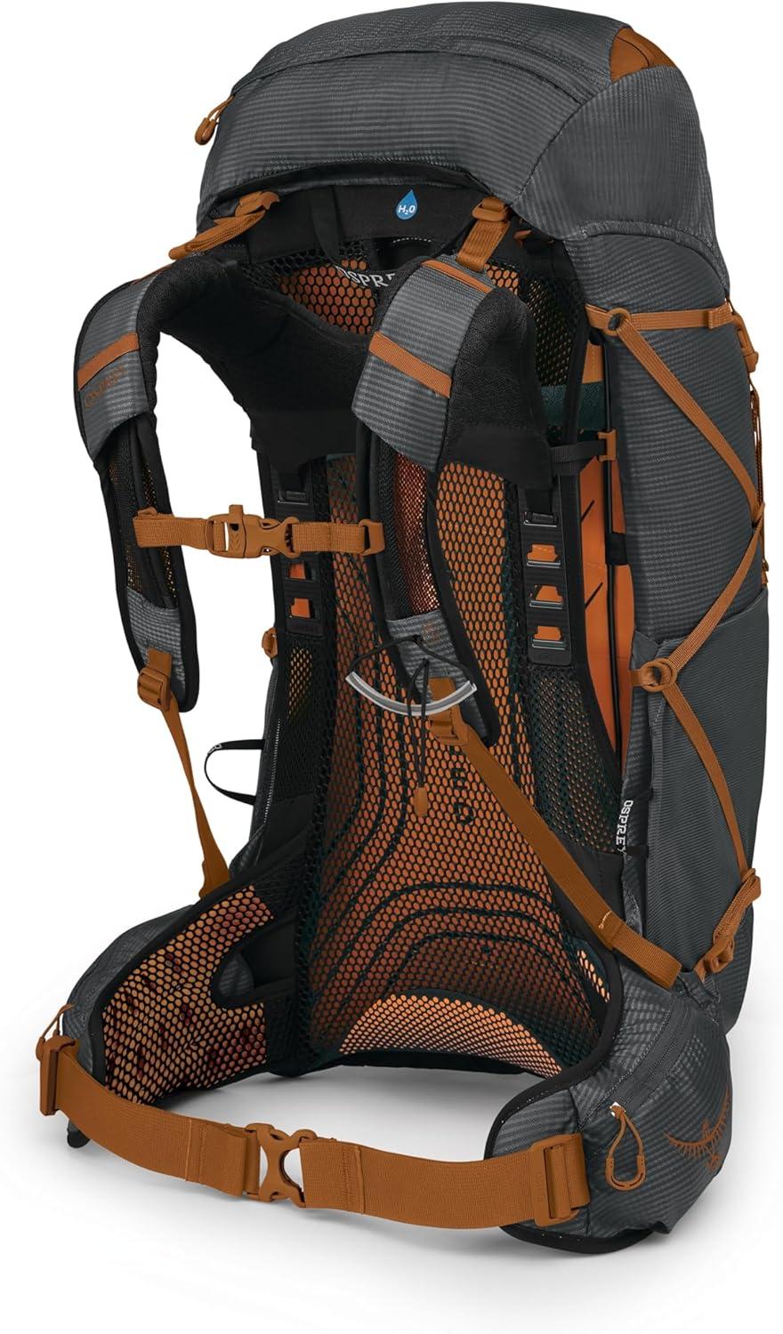 imageOsprey Exos 38 Mens Ultralight Backpacking BackpackDark Charcoal Grey