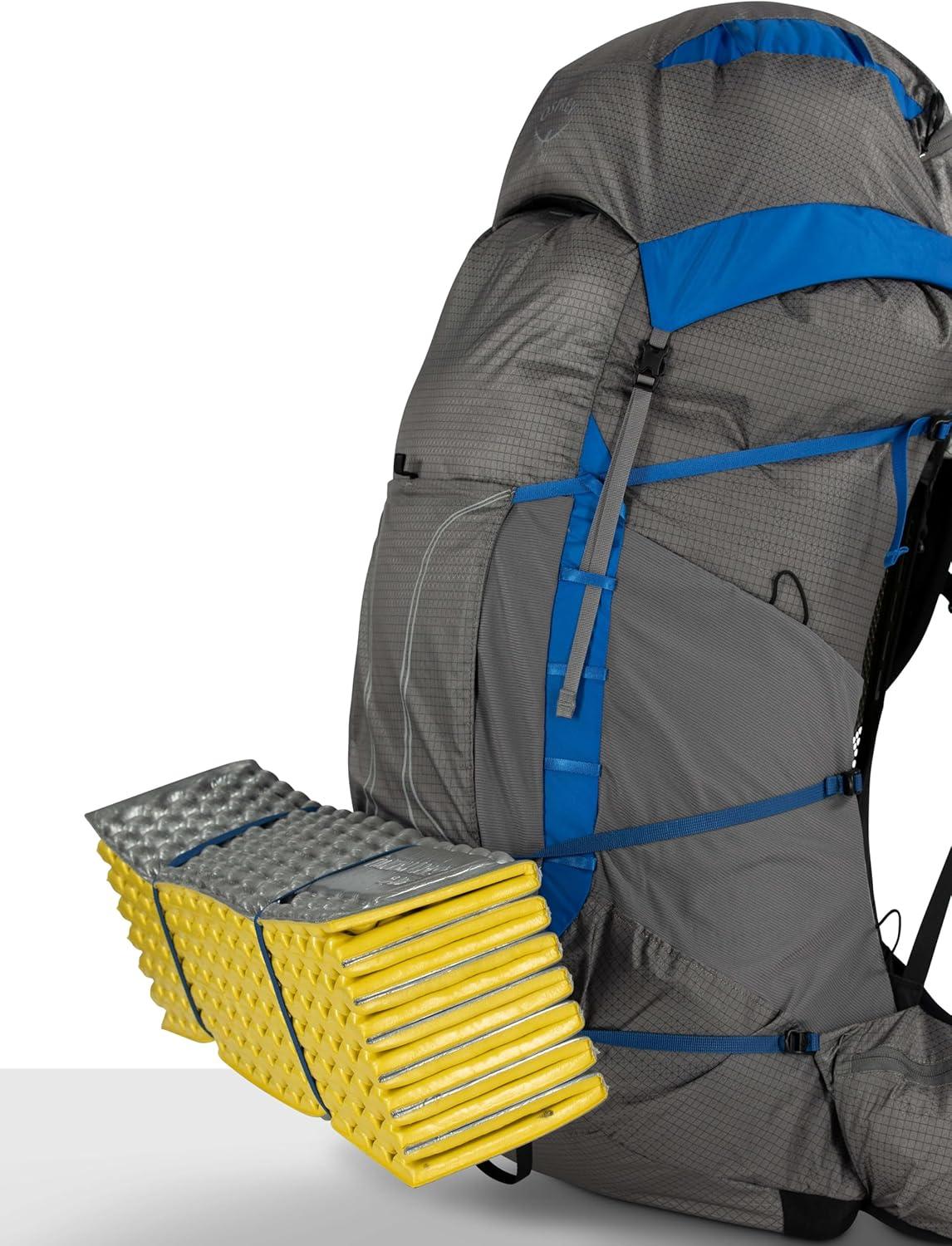 imageOsprey Exos Pro 55L Mens Backpacking Backpack Dale GreyAgam Blue LXLSmallMedium