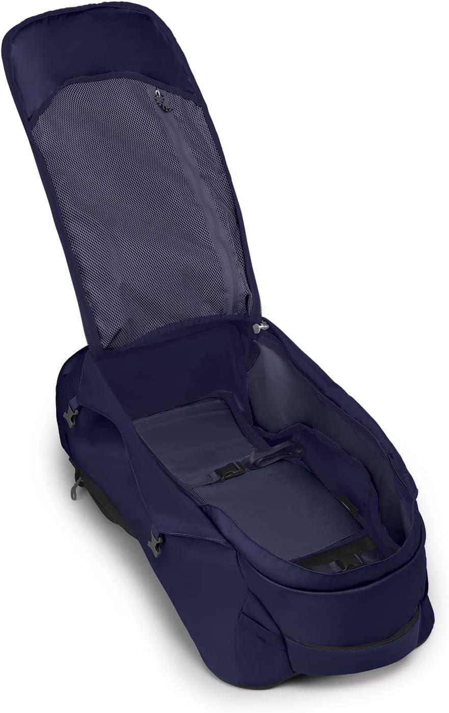 imageOsprey Fairview 55L Womens Travel Backpack BlackWinter Night Blue