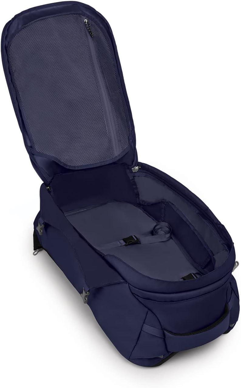 imageOsprey Fairview 55L Womens Travel Backpack BlackWinter Night Blue