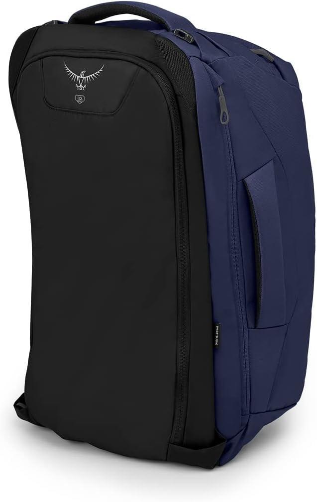 imageOsprey Fairview 55L Womens Travel Backpack BlackWinter Night Blue