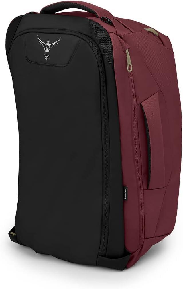 imageOsprey Fairview 55L Womens Travel Backpack BlackZircon Red