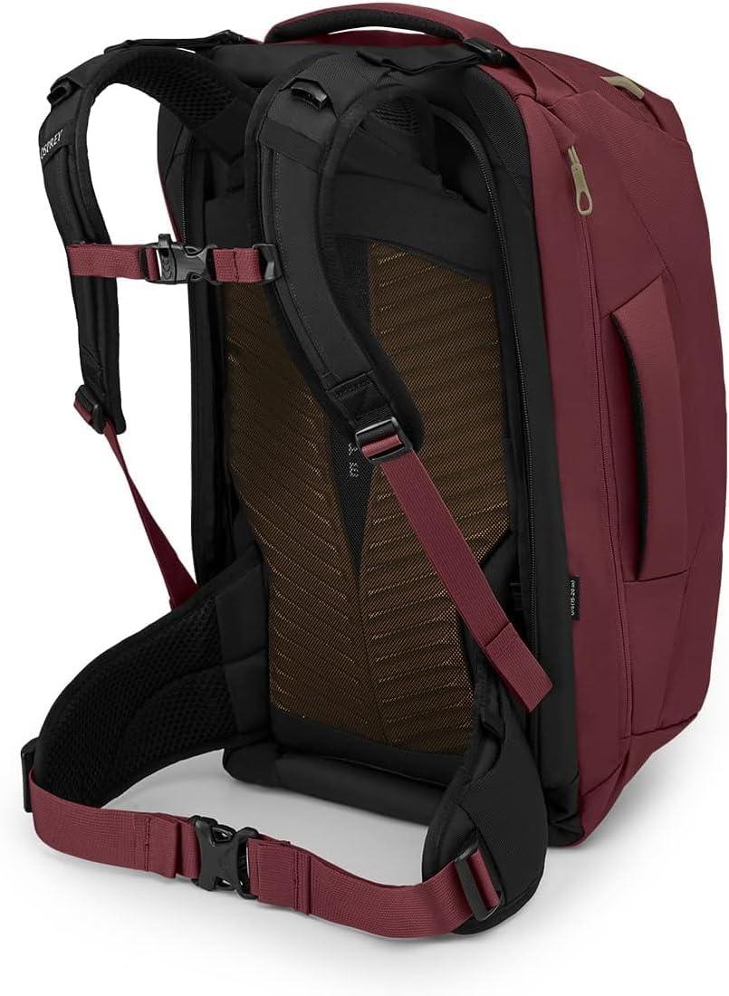 imageOsprey Fairview 55L Womens Travel Backpack BlackZircon Red