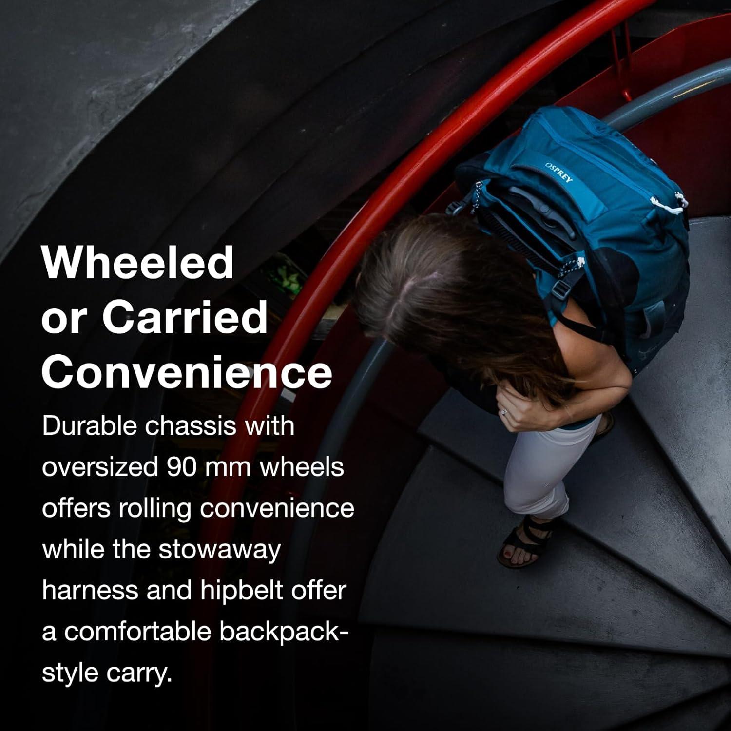 imageOsprey Fairview Womens Wheeled Travel BackpackBlack