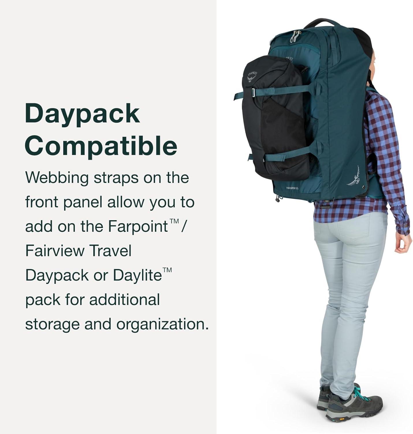 imageOsprey Fairview Womens Wheeled Travel BackpackBlack