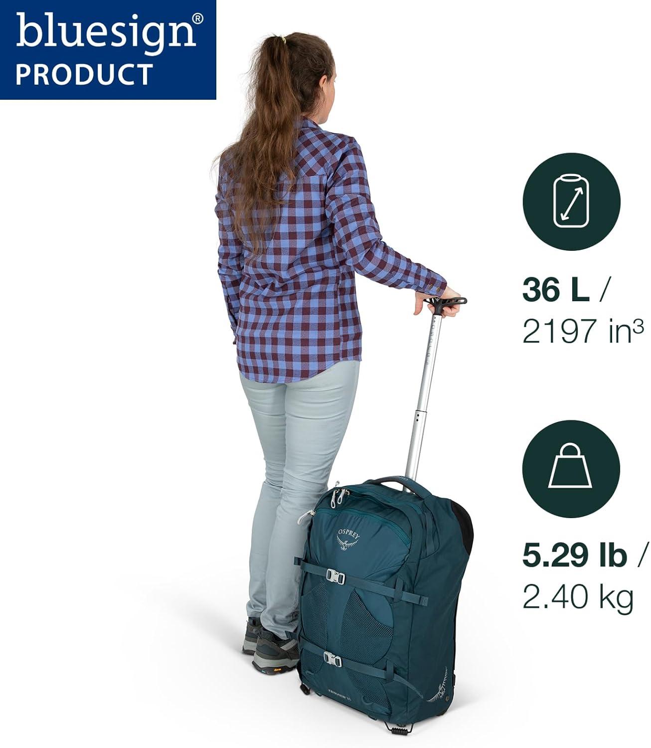 imageOsprey Fairview Womens Wheeled Travel BackpackBlack