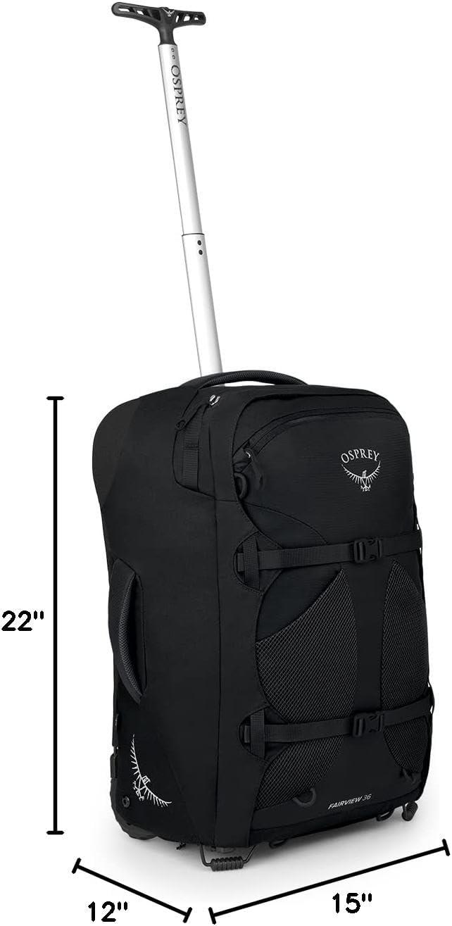 imageOsprey Fairview Womens Wheeled Travel BackpackBlack