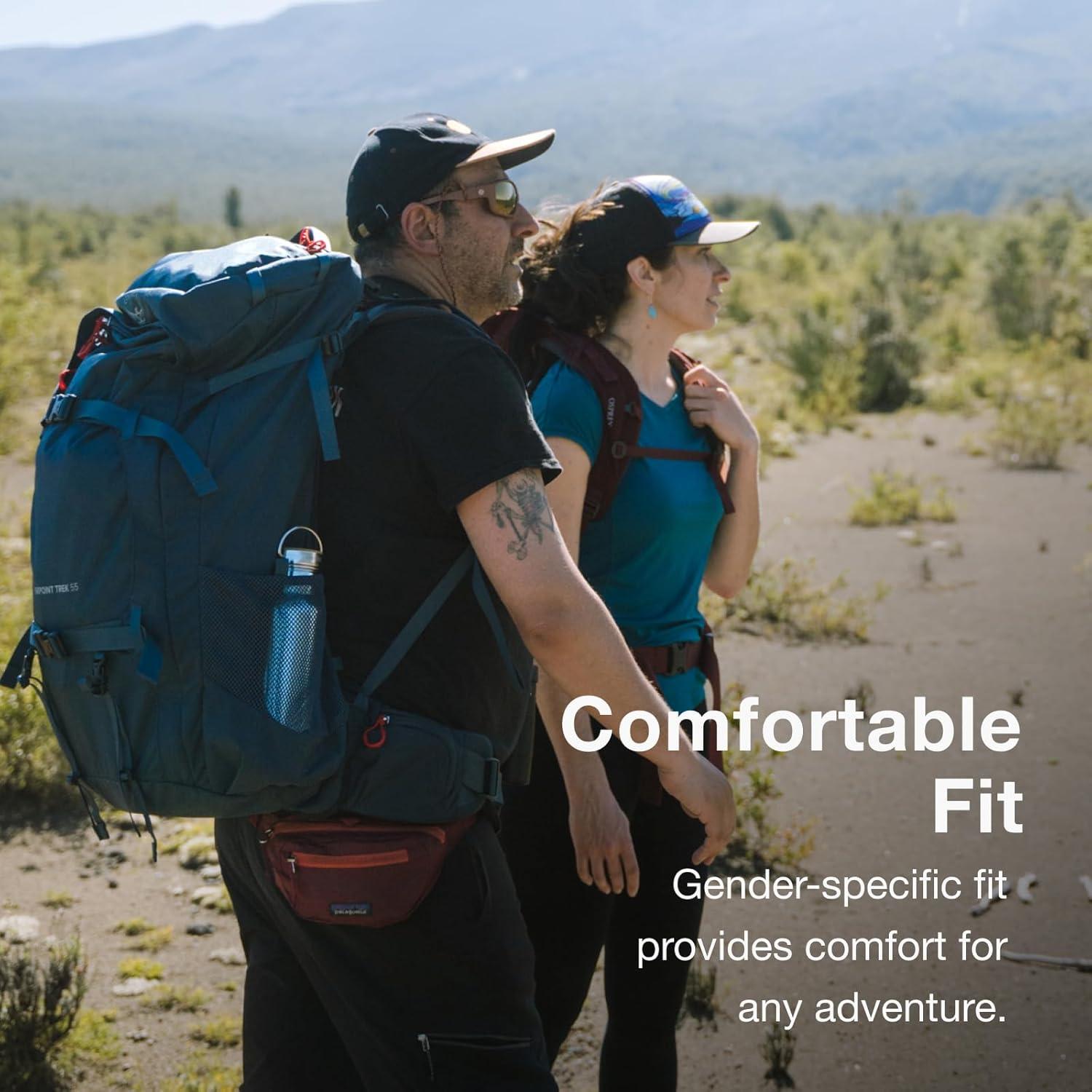 imageOsprey Farpoint 55L Mens Travel Backpack Gopher GreenBlack