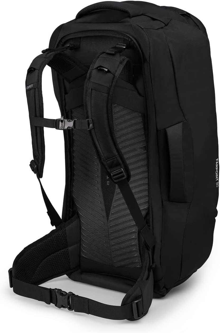 imageOsprey Farpoint 55L Mens Travel Backpack Gopher GreenBlack