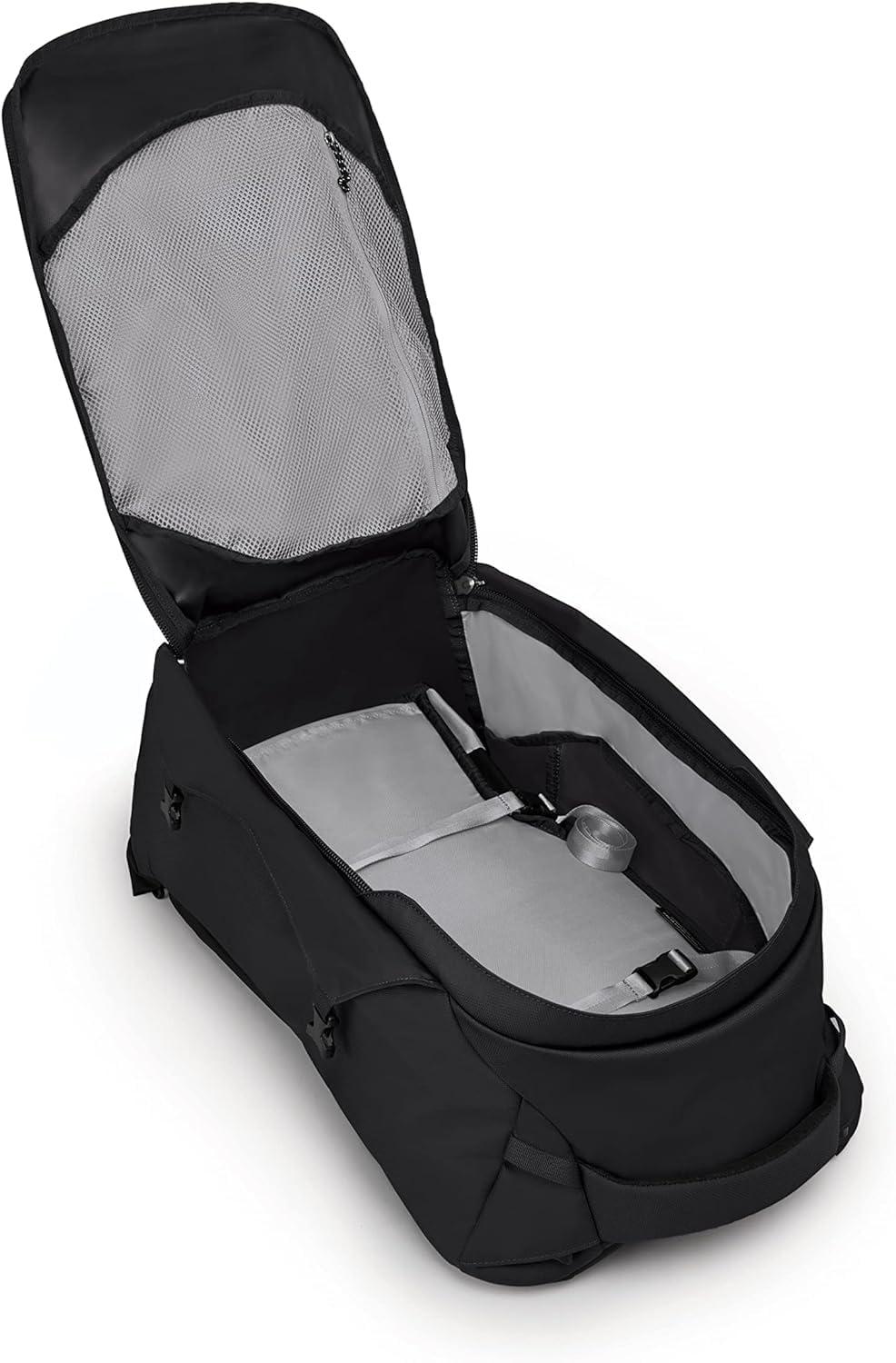 imageOsprey Farpoint 55L Mens Travel Backpack Gopher GreenBlack