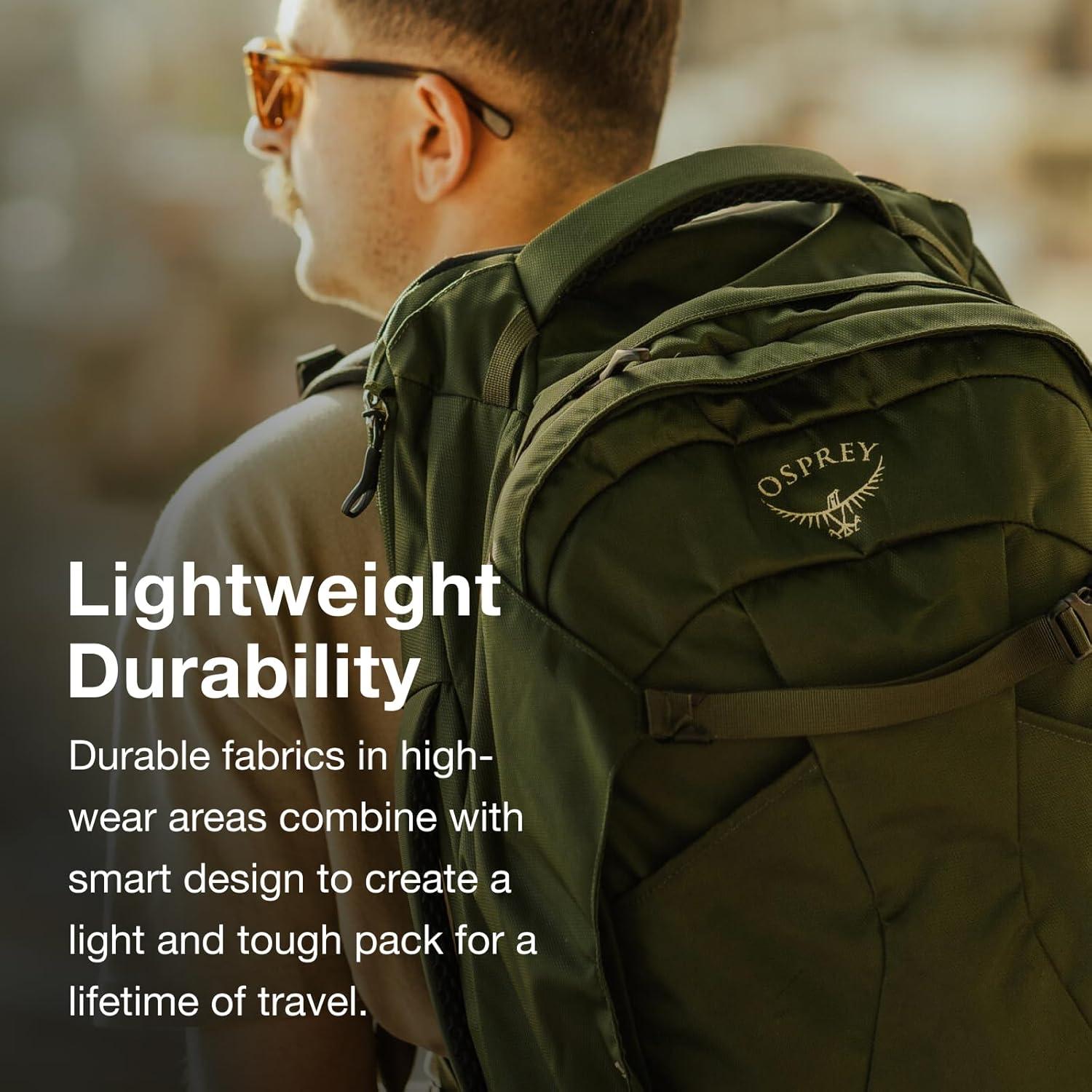 imageOsprey Farpoint 55L Mens Travel Backpack Gopher GreenGopher Green