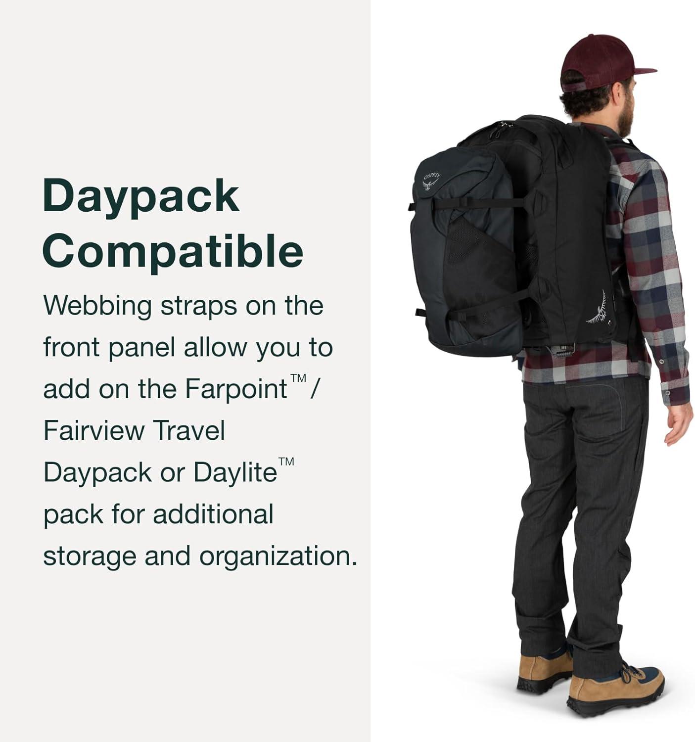 imageOsprey Farpoint Mens Wheeled Travel Pack 65L BlackBlack