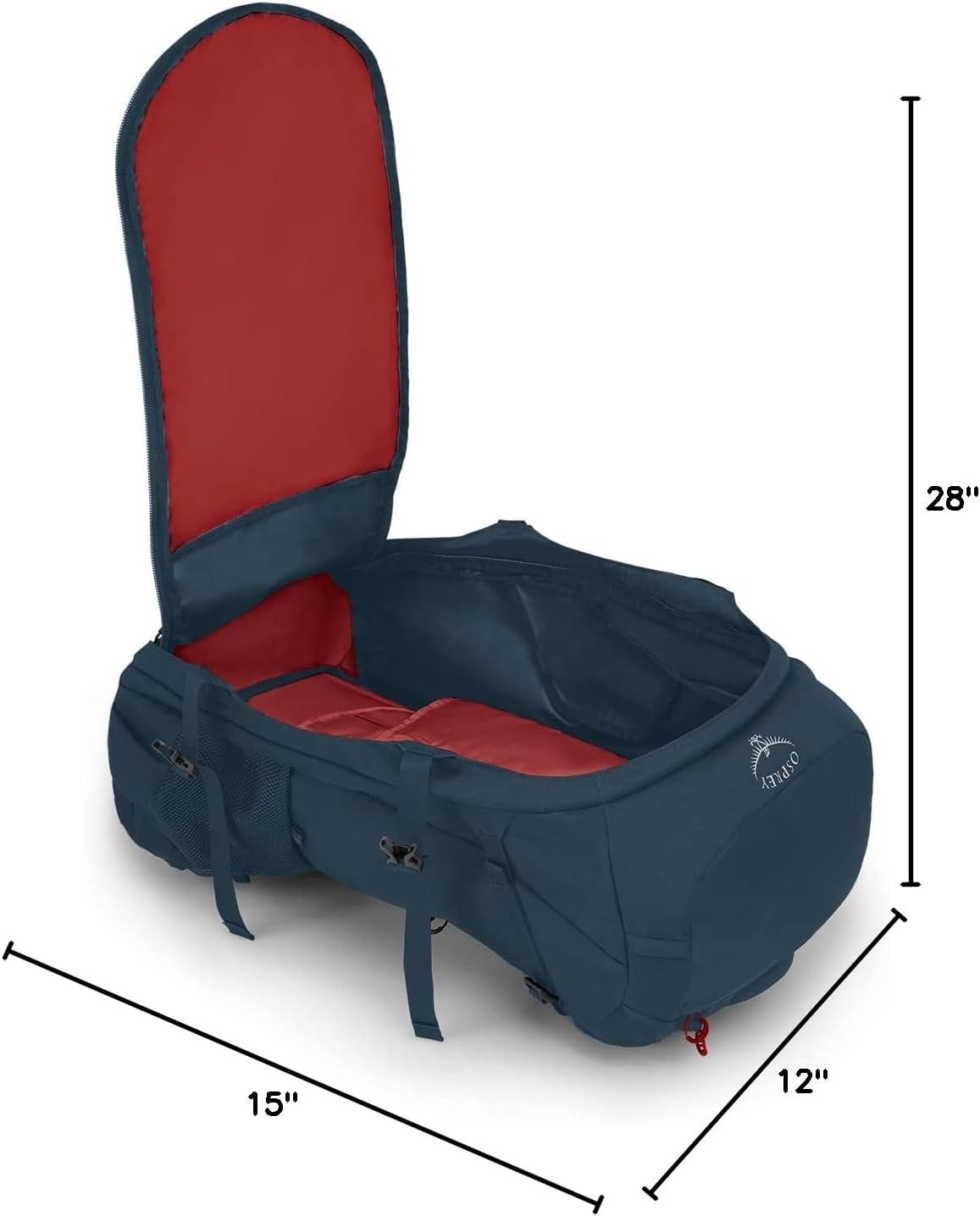 imageOsprey Farpoint Trek 55L Mens Travel Backpack Muted Space BlueMuted Space Blue