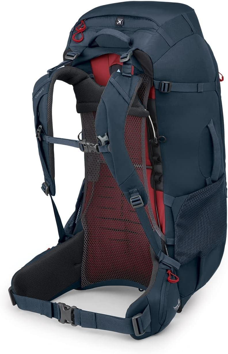 imageOsprey Farpoint Trek 55L Mens Travel Backpack Muted Space BlueMuted Space Blue