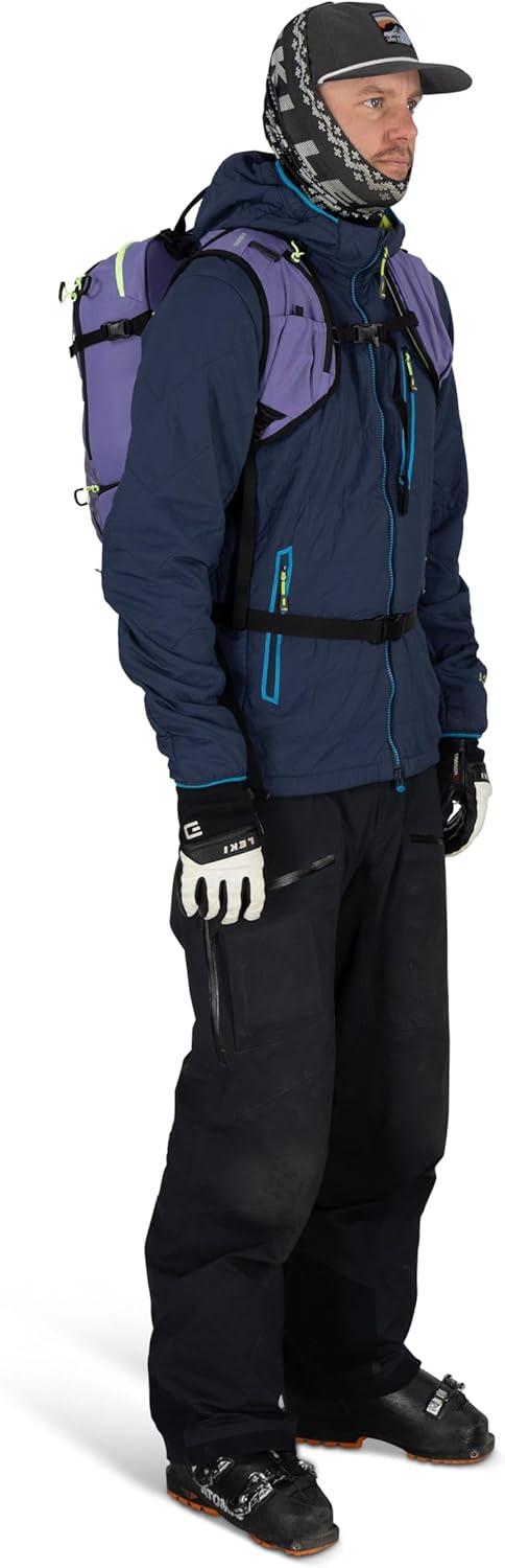 imageOsprey Firn 18L Ski and Snowboard Backpack Lightweight Touring Backpack Euphoria Purple MediumLargeEuphoria Purple