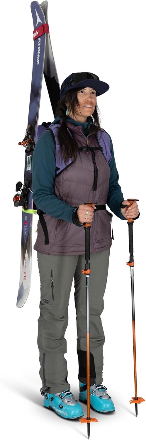 imageOsprey Firn 18L Ski and Snowboard Backpack Lightweight Touring Backpack Euphoria Purple MediumLargeEuphoria Purple