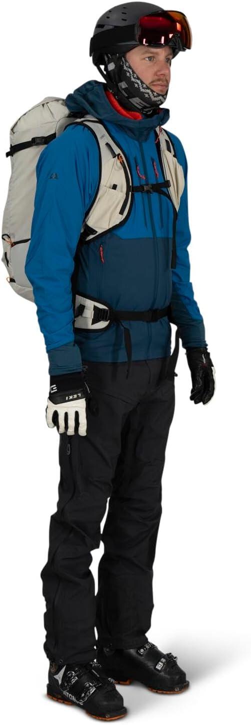 imageOsprey Firn 28L Ski and Snowboard Backpack Lightweight Touring Backpack Tundra Green MediumLargeElderberry PurplePeppermint Green