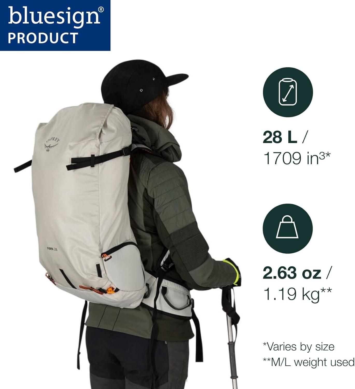 imageOsprey Firn 28L Ski and Snowboard Backpack Lightweight Touring Backpack Tundra Green MediumLargeElderberry PurplePeppermint Green