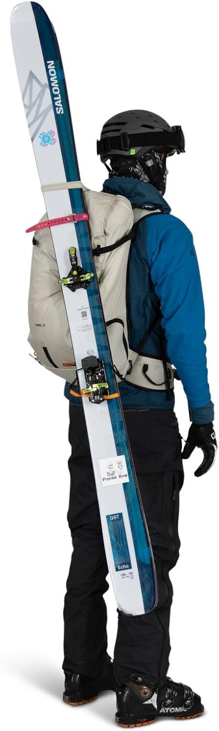 imageOsprey Firn 28L Ski and Snowboard Backpack Lightweight Touring Backpack Tundra Green MediumLargeElderberry PurplePeppermint Green