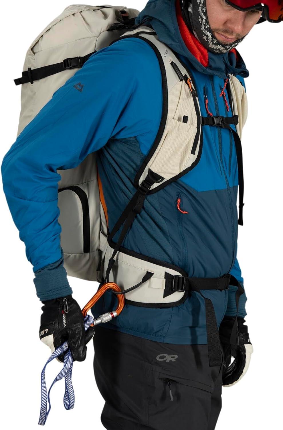 imageOsprey Firn 28L Ski and Snowboard Backpack Lightweight Touring Backpack Tundra Green MediumLargeElderberry PurplePeppermint Green