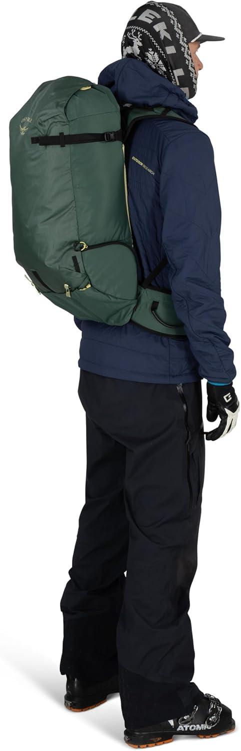 imageOsprey Firn 28L Ski and Snowboard Backpack Lightweight Touring Backpack Tundra Green MediumLargeEuphoria Purple