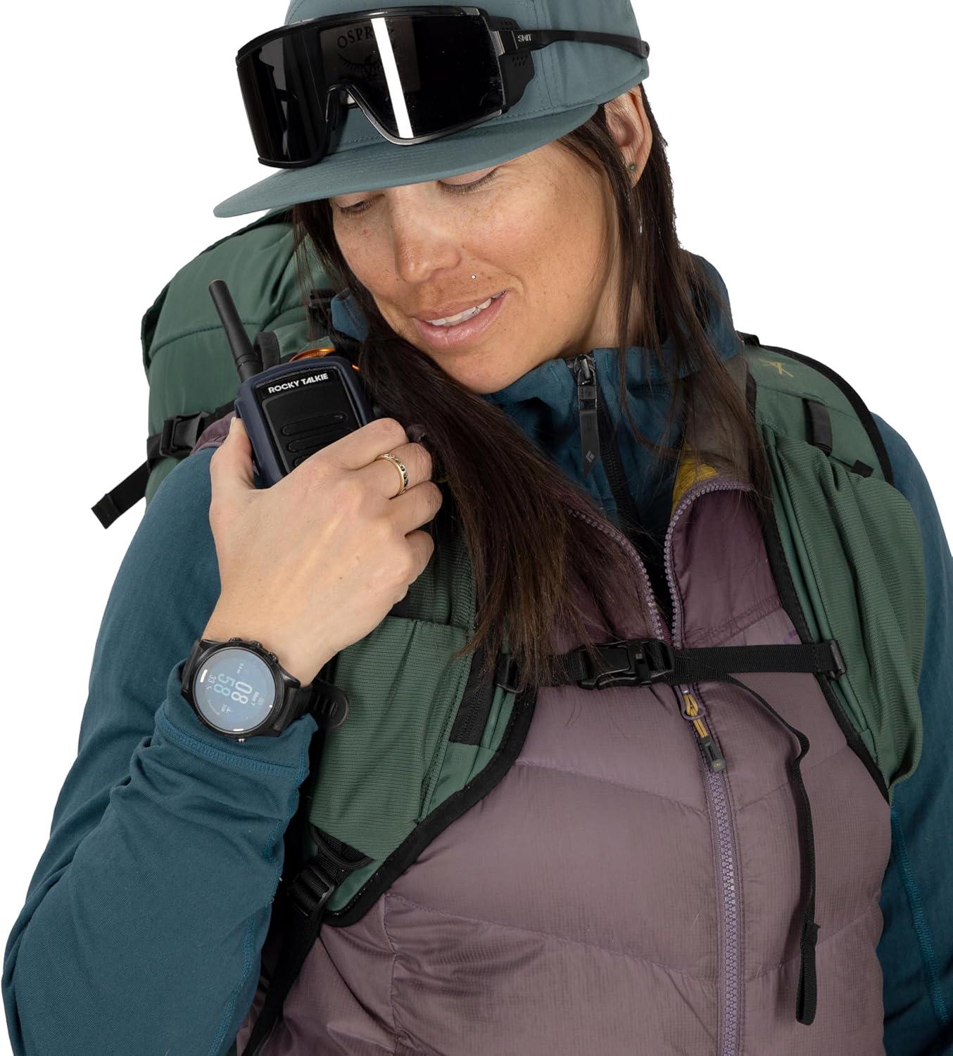 imageOsprey Firn 28L Ski and Snowboard Backpack Lightweight Touring Backpack Tundra Green MediumLargeEuphoria Purple