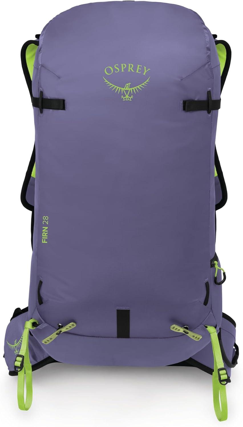 imageOsprey Firn 28L Ski and Snowboard Backpack Lightweight Touring Backpack Tundra Green MediumLargeEuphoria Purple
