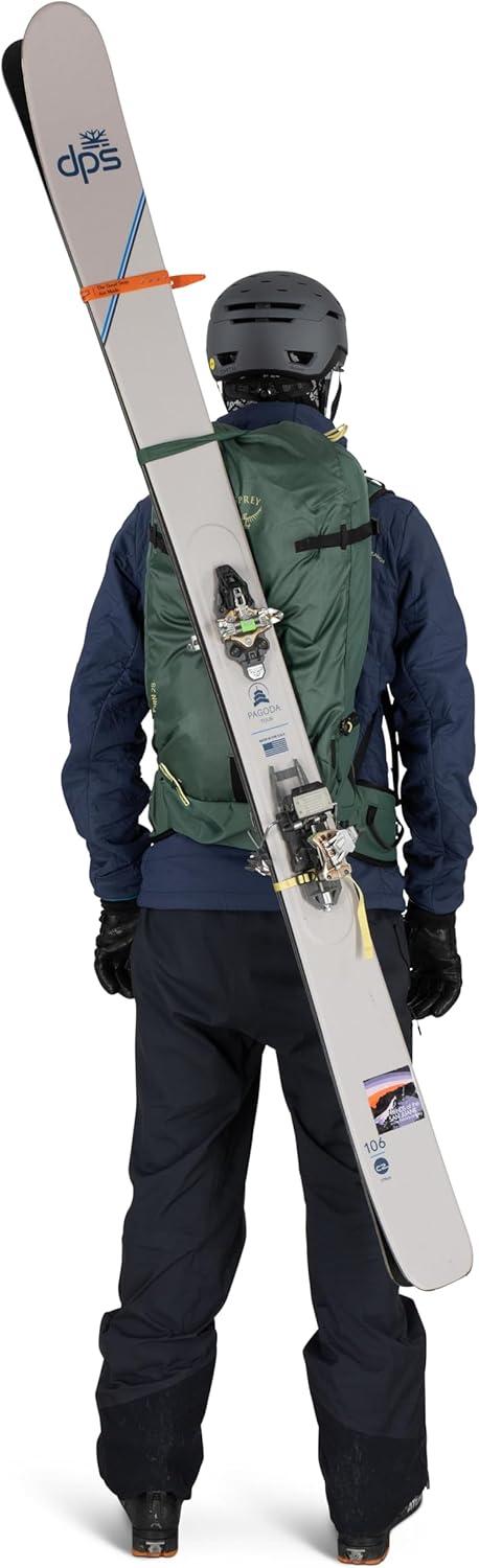 imageOsprey Firn 28L Ski and Snowboard Backpack Lightweight Touring Backpack Tundra Green MediumLargeTundra Green