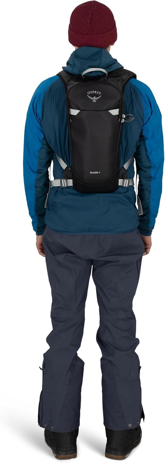 imageOsprey Glade Ski and Snowboard Hydration Backpack ColdWeather Winter 25L Water Reservoir and Insulated HarnessBlack