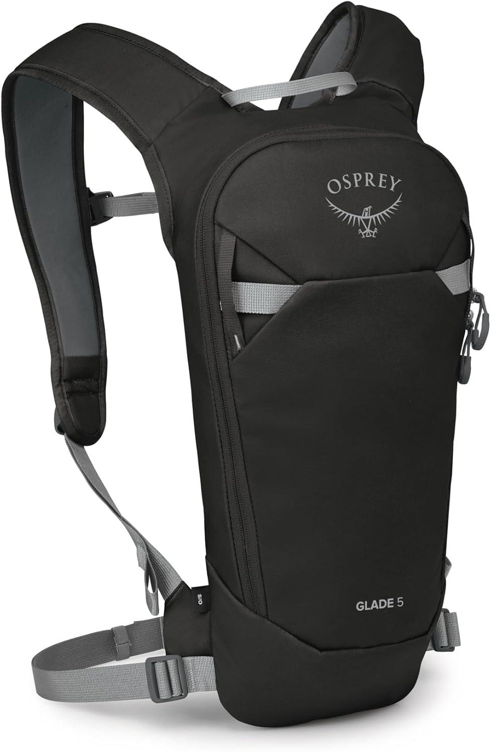 imageOsprey Glade Ski and Snowboard Hydration Backpack ColdWeather Winter 25L Water Reservoir and Insulated HarnessBlack