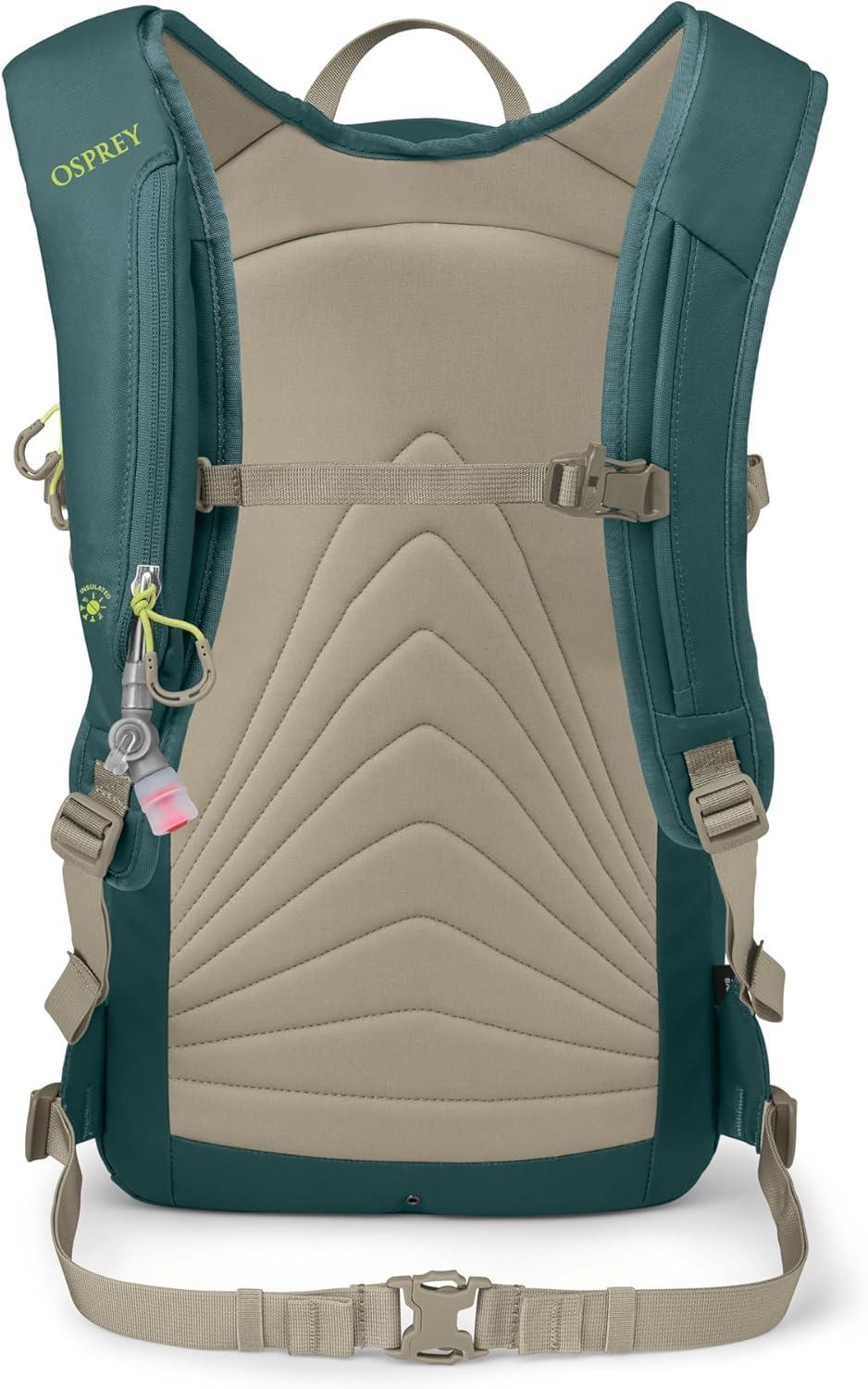 imageOsprey Glade Ski and Snowboard Hydration Backpack ColdWeather Winter 25L Water Reservoir and Insulated HarnessCascade Blue