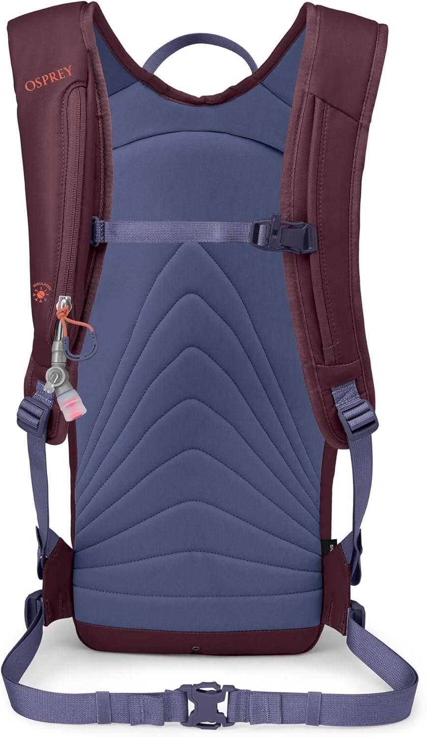 imageOsprey Glade Ski and Snowboard Hydration Backpack ColdWeather Winter 25L Water Reservoir and Insulated HarnessMoody Burgundy