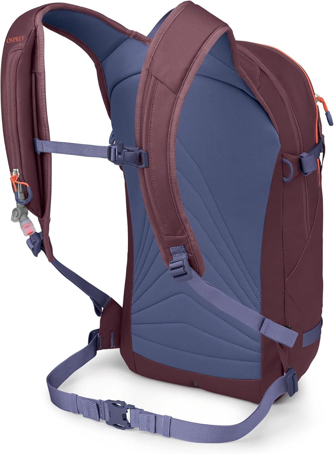 imageOsprey Glade Ski and Snowboard Hydration Backpack ColdWeather Winter 25L Water Reservoir and Insulated HarnessMoody Burgundy