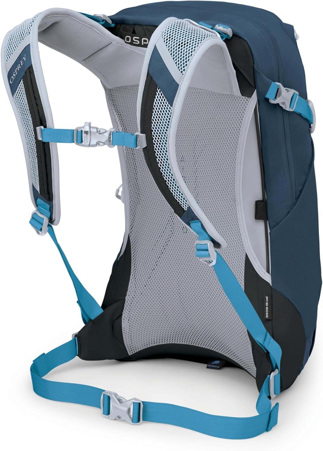 imageOsprey Hikelite 18L Unisex Hiking Backpack Escapade GreenAtlas Blue