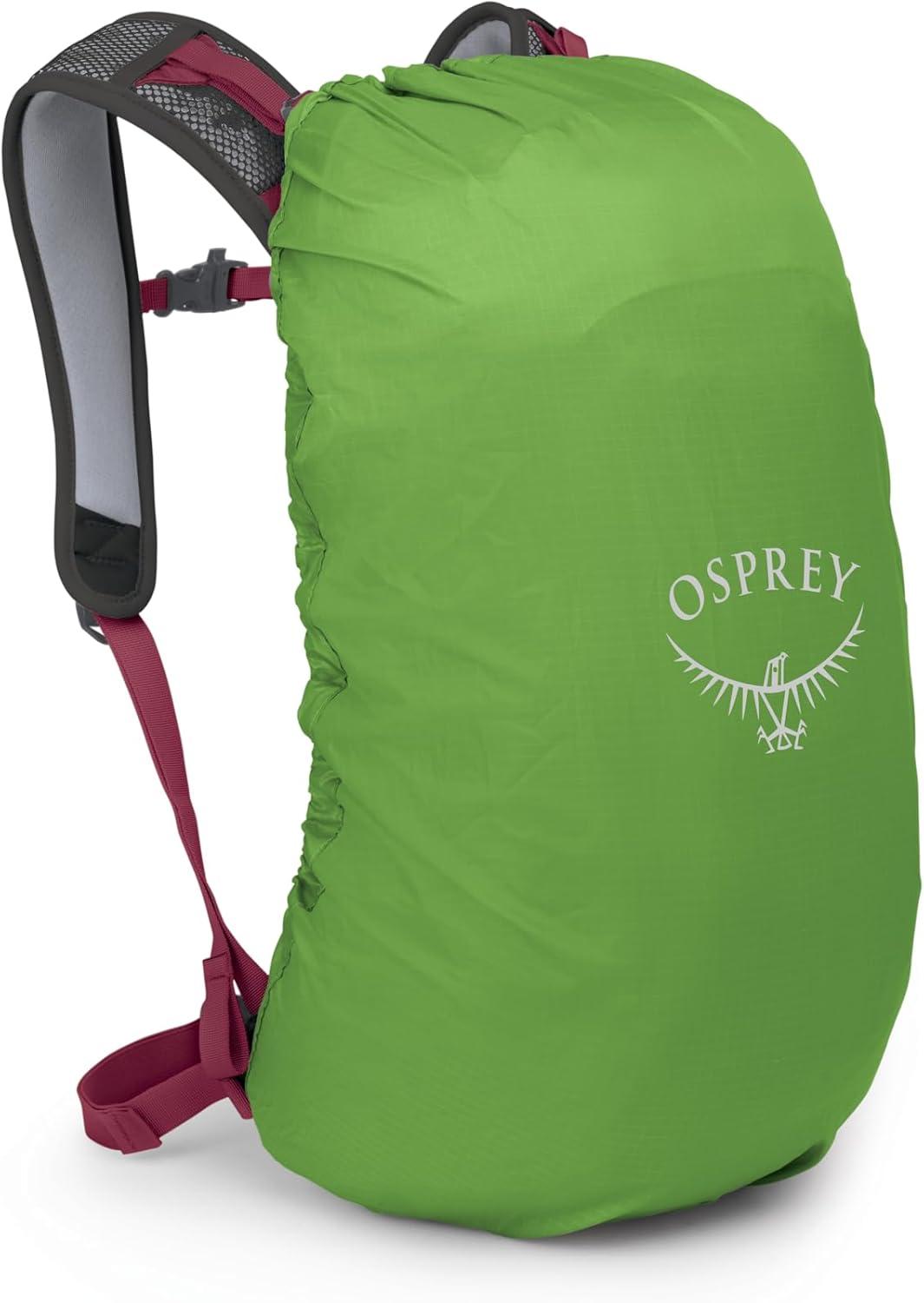 imageOsprey Hikelite 18L Unisex Hiking Backpack Escapade GreenChameleonBlack