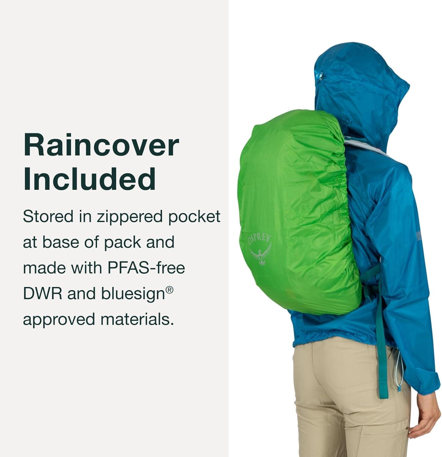 imageOsprey Hikelite 18L Unisex Hiking Backpack Escapade GreenPine Leaf Green