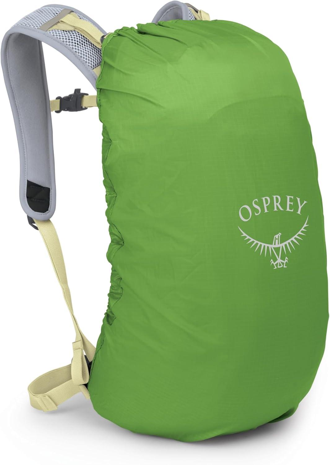 imageOsprey Hikelite 18L Unisex Hiking Backpack Escapade GreenStardust YellowGray Wolf