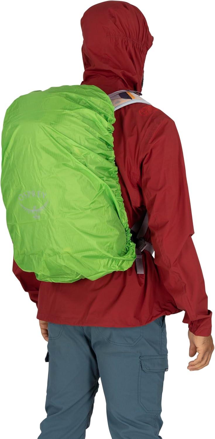 imageOsprey Hikelite 26L Hiking Backpack for Men and Women Lightweight Daypack with Breathable Backpanel and Raincover Ideal for Day Hikes Travel and Everyday Use in Any Weather BlackStardust YellowGray Wolf