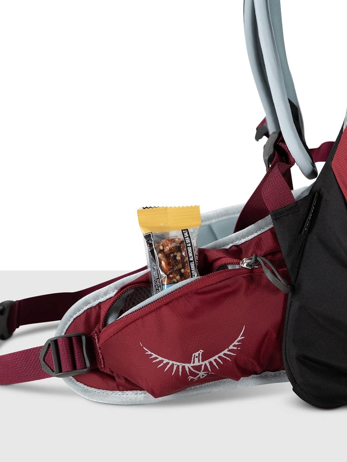 imageOsprey Hikelite 28L Lightweight Hiking Backpack Durable Travel Daypack with Rain Cover for Men and Women Atlas Blue MLTan Concrete