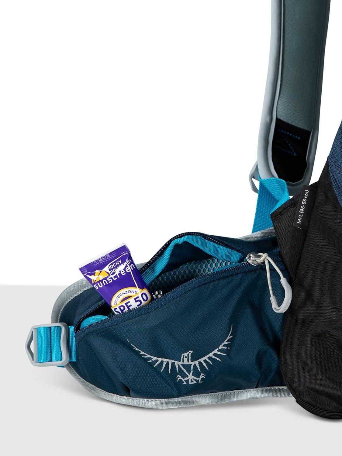 imageOsprey Hikelite 32L Lightweight Hiking Backpack Durable Travel Daypack with Rain Cover for Men and Women ChameleonBlack MLTan Concrete